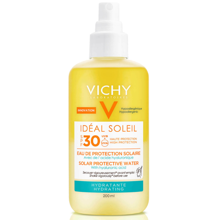 Vichy Ideal Soleil Hydrating SPF30 Protective Solar Water - The Power Chic