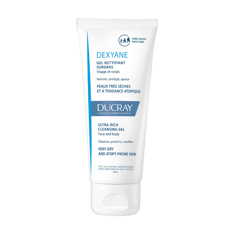 Ducray Dexyane Ultra-Rich Cleansing Gel - The Power Chic