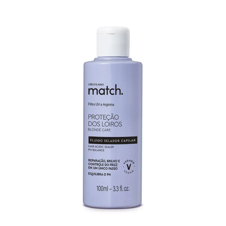 Match Hair Sealing Fluid Blonde Protection - The Power Chic
