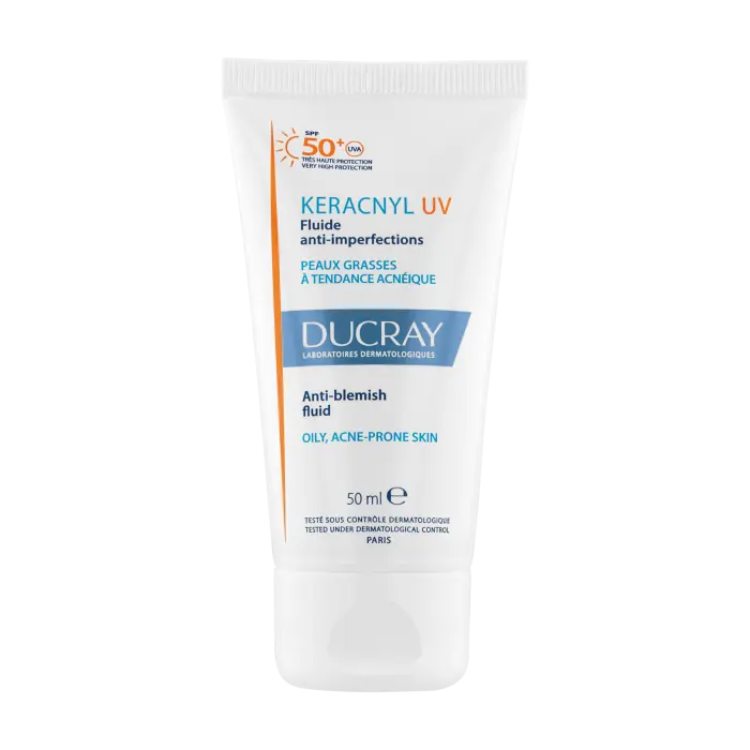 Ducray Keracnyl UV Anti-blemish fluid - The Power Chic