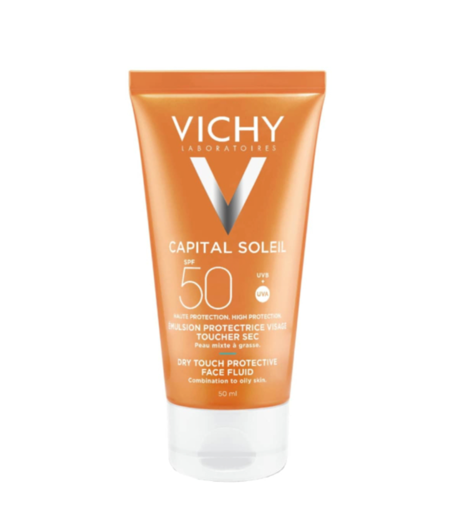 Vichy Capital Soleil Tinted Dry Touch Sunscreen SPF50 - The Power Chic