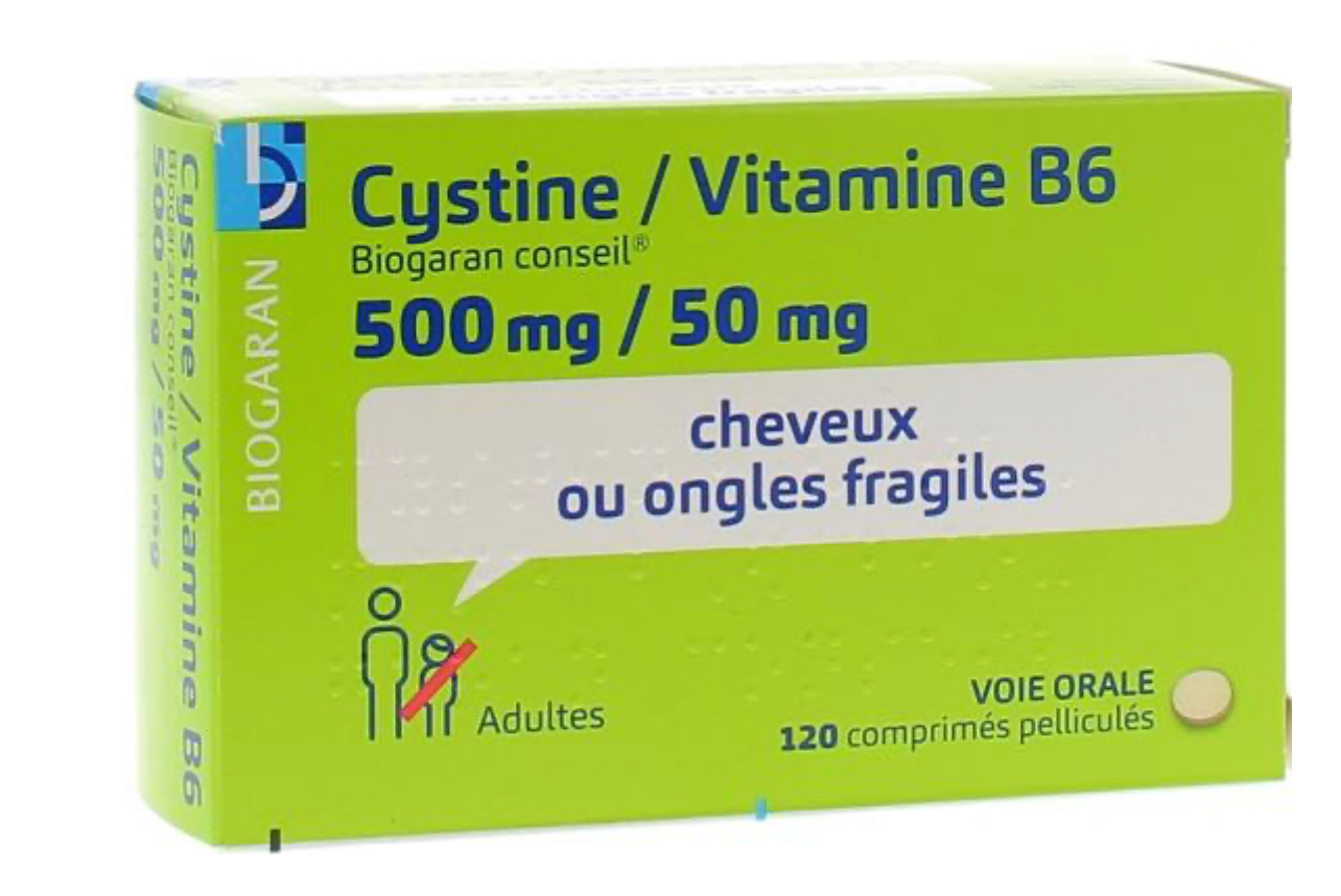 Cystine Vitamine B6 500mg - The Power Chic