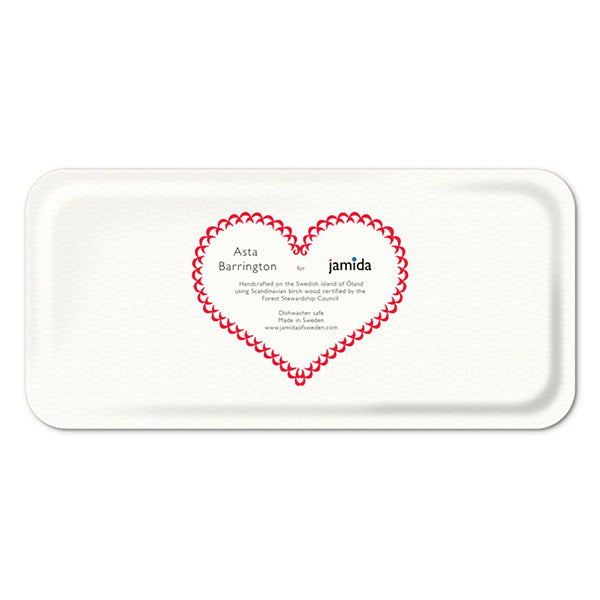 Love Red Tray - The Power Chic