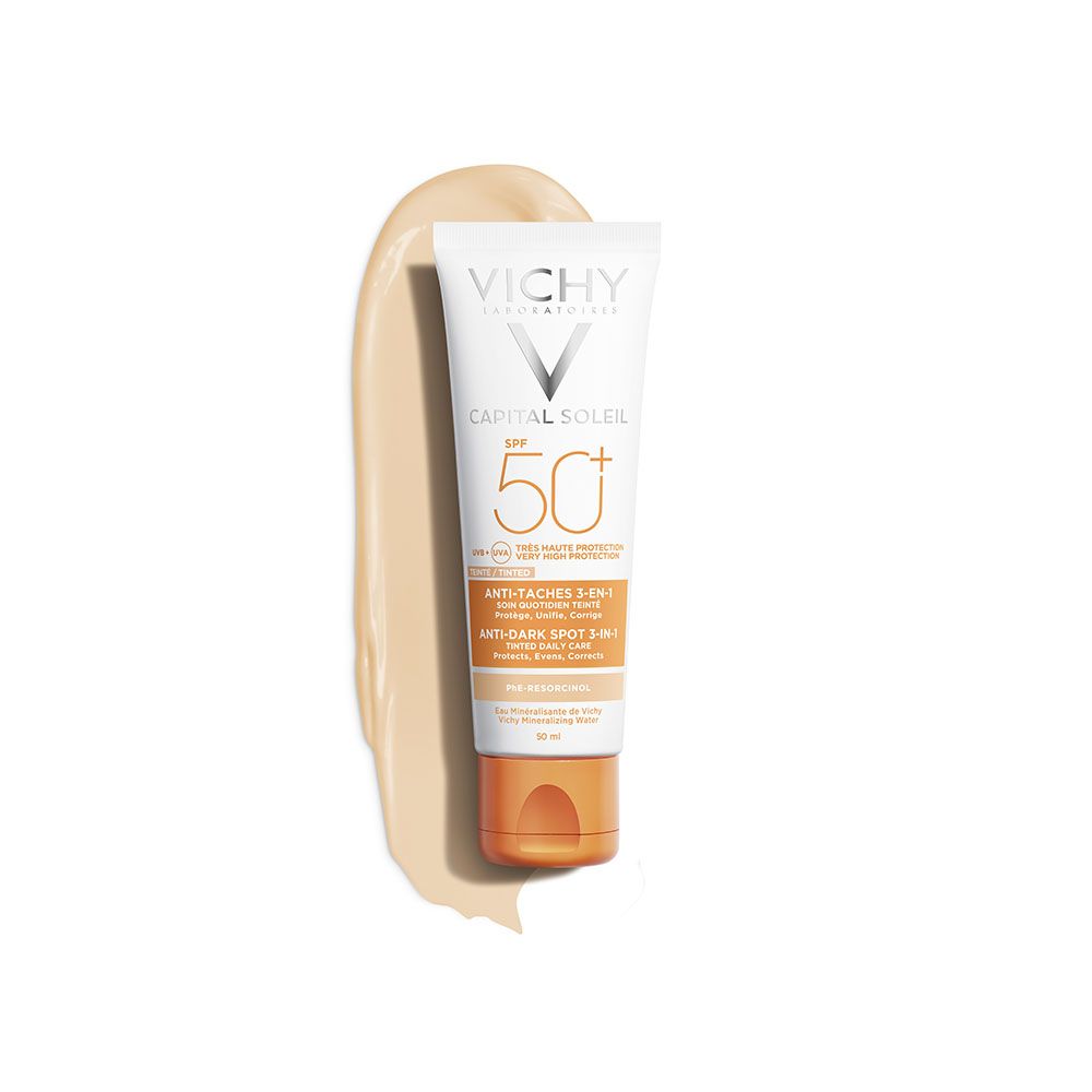 Vichy Capital Soleil SPF 50- Anti Dark Spot 3-in-1 Tinted 50ml