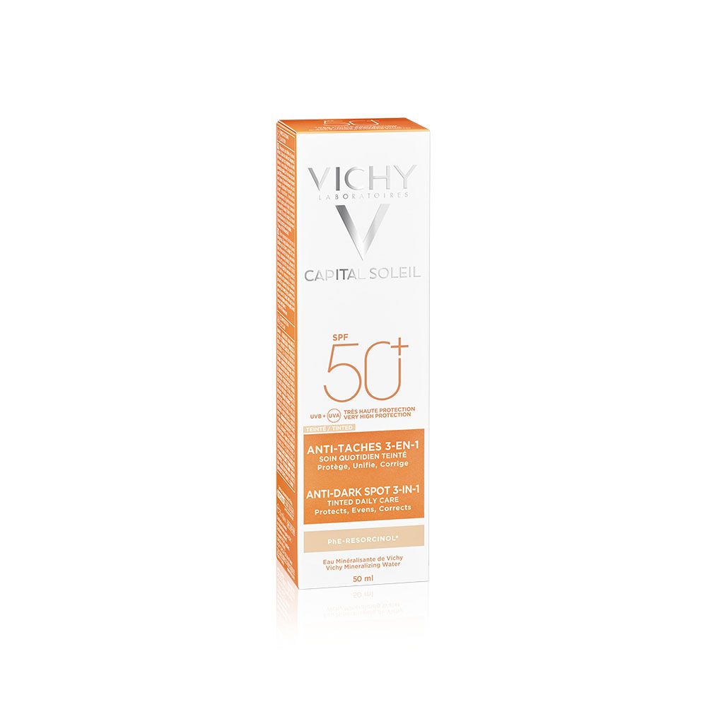 Vichy Capital Soleil SPF 50- Anti Dark Spot 3-in-1 Tinted 50ml