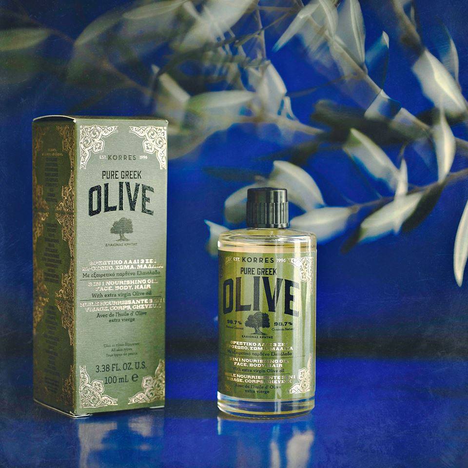 Korres Pure Greek Olive "3 In 1" Nourishing Oil