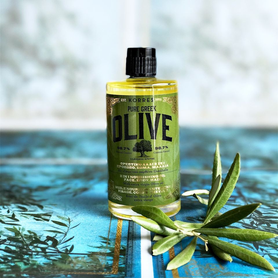 Korres Pure Greek Olive "3 In 1" Nourishing Oil