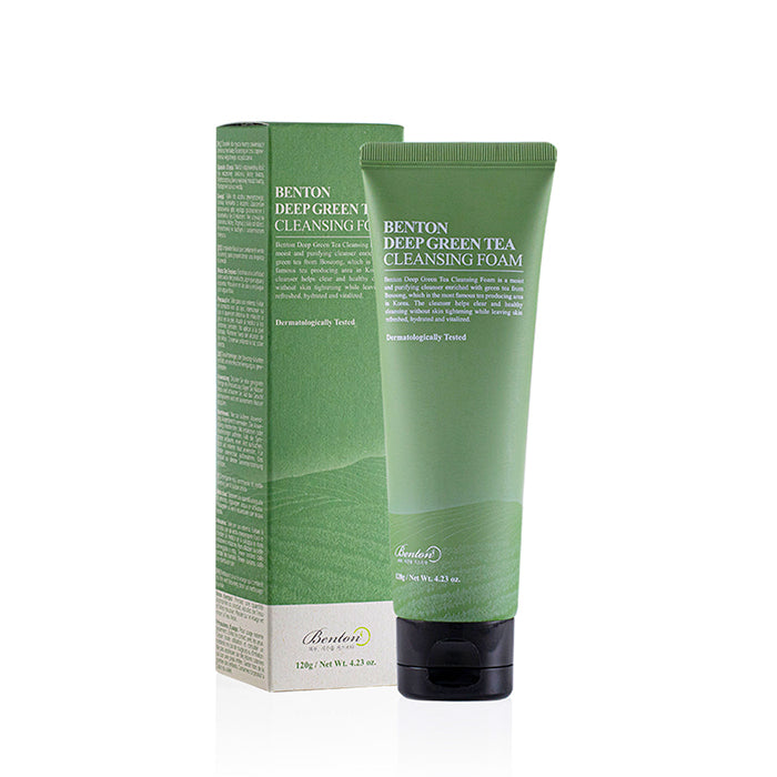 Benton Deep Green Tea Cleansing Foam