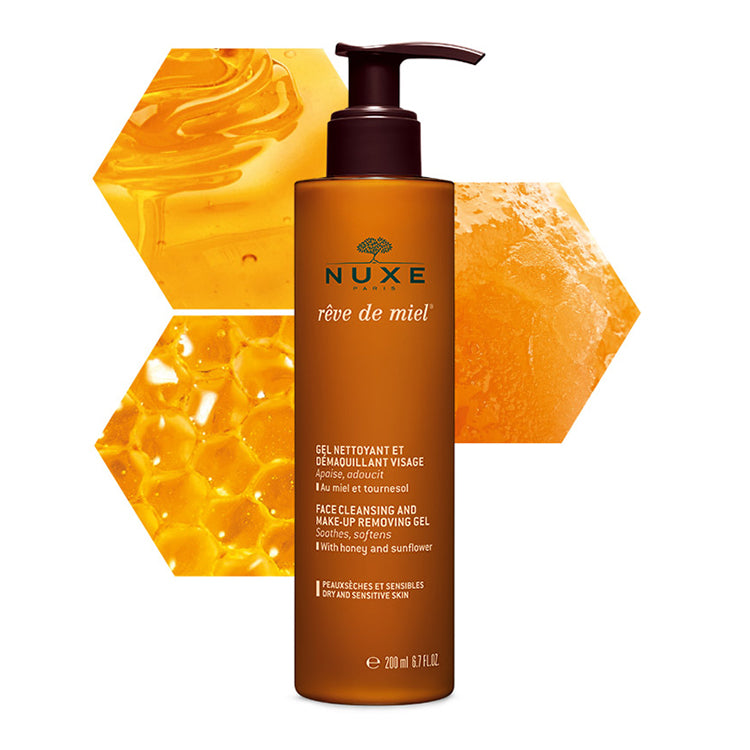 Nuxe Reve De Miel Gel Nettoyant Visage Face Cleanser - The Power Chic