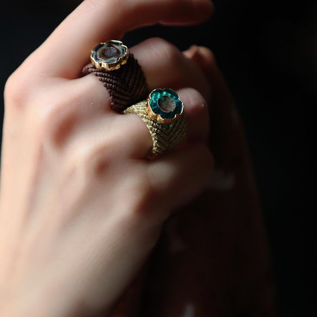 Macrame Ring * more colors available - The Power Chic