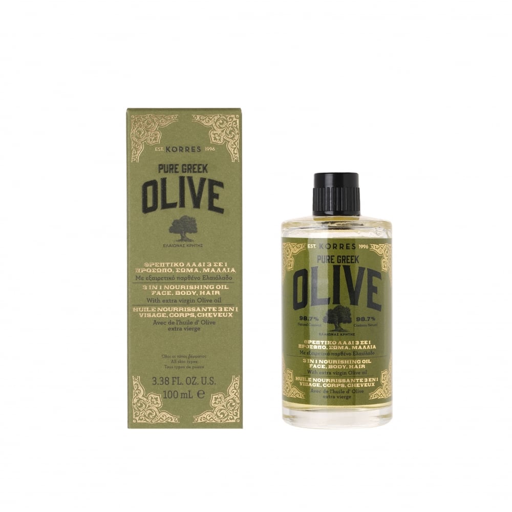 Korres Pure Greek Olive "3 In 1" Nourishing Oil