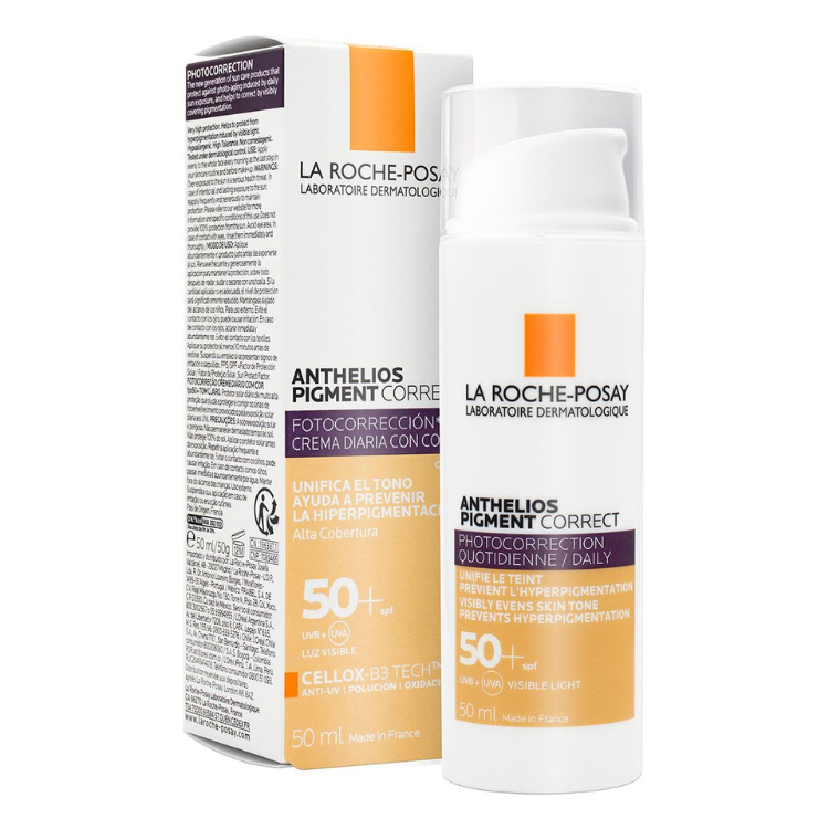La Roche-Posay Anthelios Pigment Correct Cream SPF50 - The Power Chic