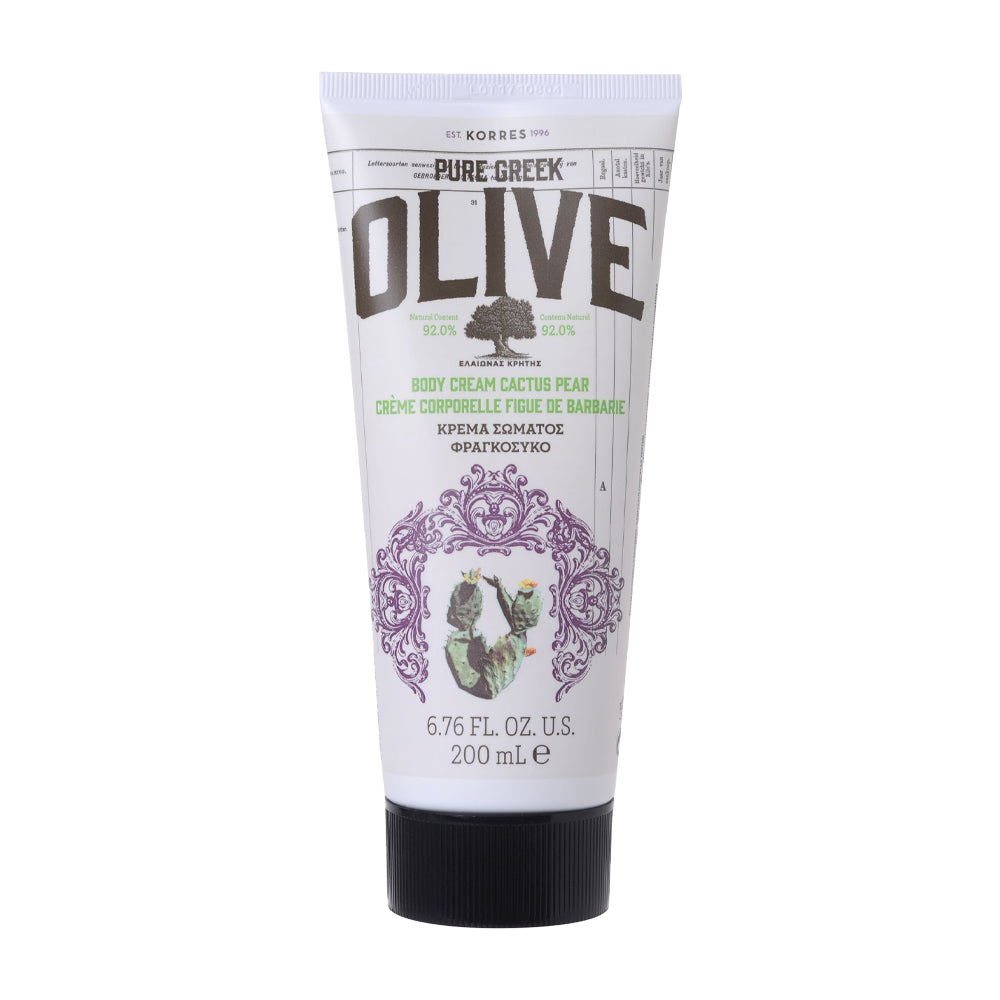 Korres Pure Greek Olive Body Cream Cactus Pear
