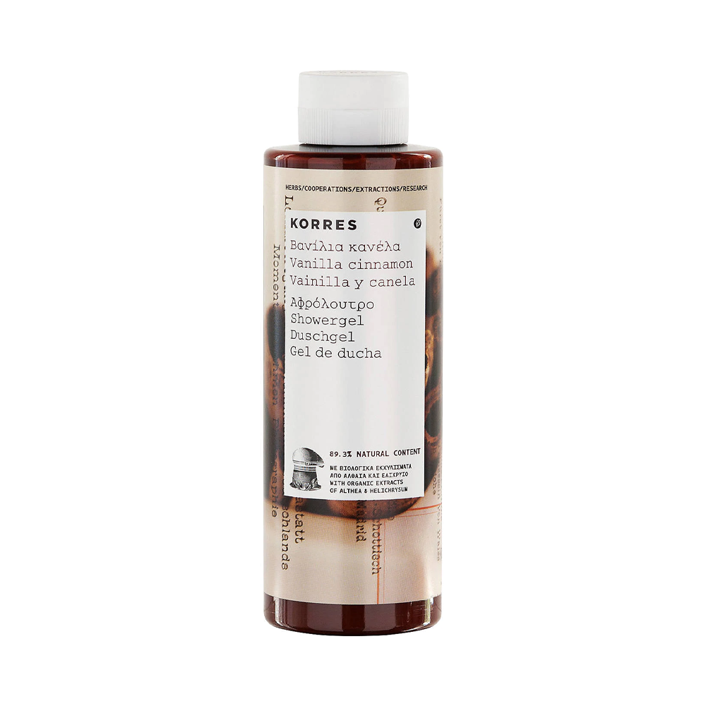 Korres Shower Gel Vanilla Cinnamon