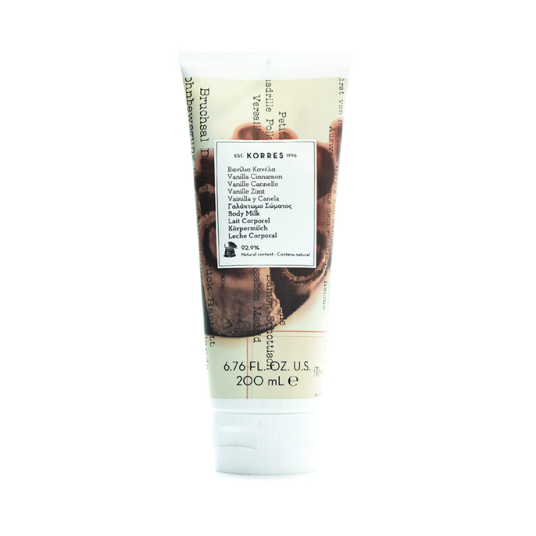 Korres Vanilla Cinnamon Body Milk - The Power Chic