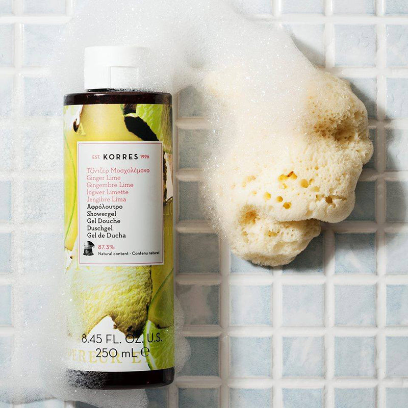 Korres Shower Gel Ginger Lime