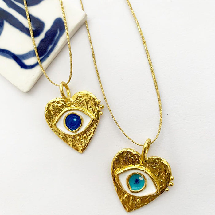 Eye Heart Necklace - The Power Chic