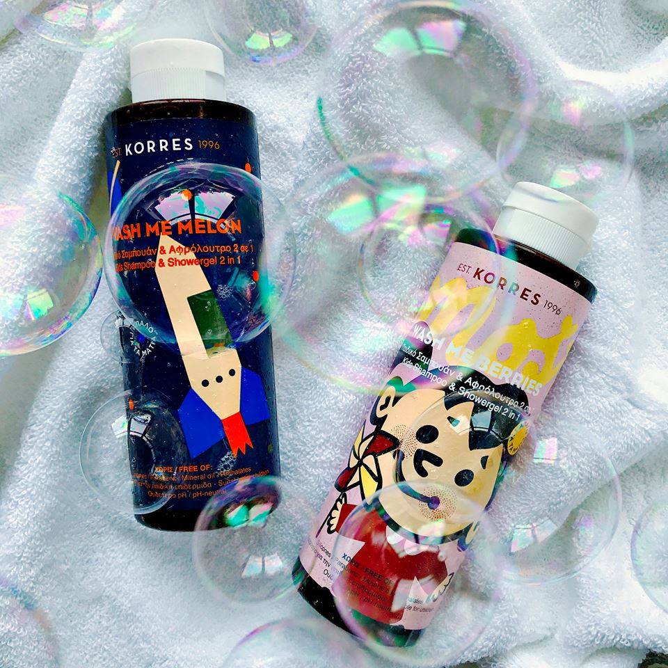  Korres Wash Me Berries Baby Shampoo & Shower Gel 250ml