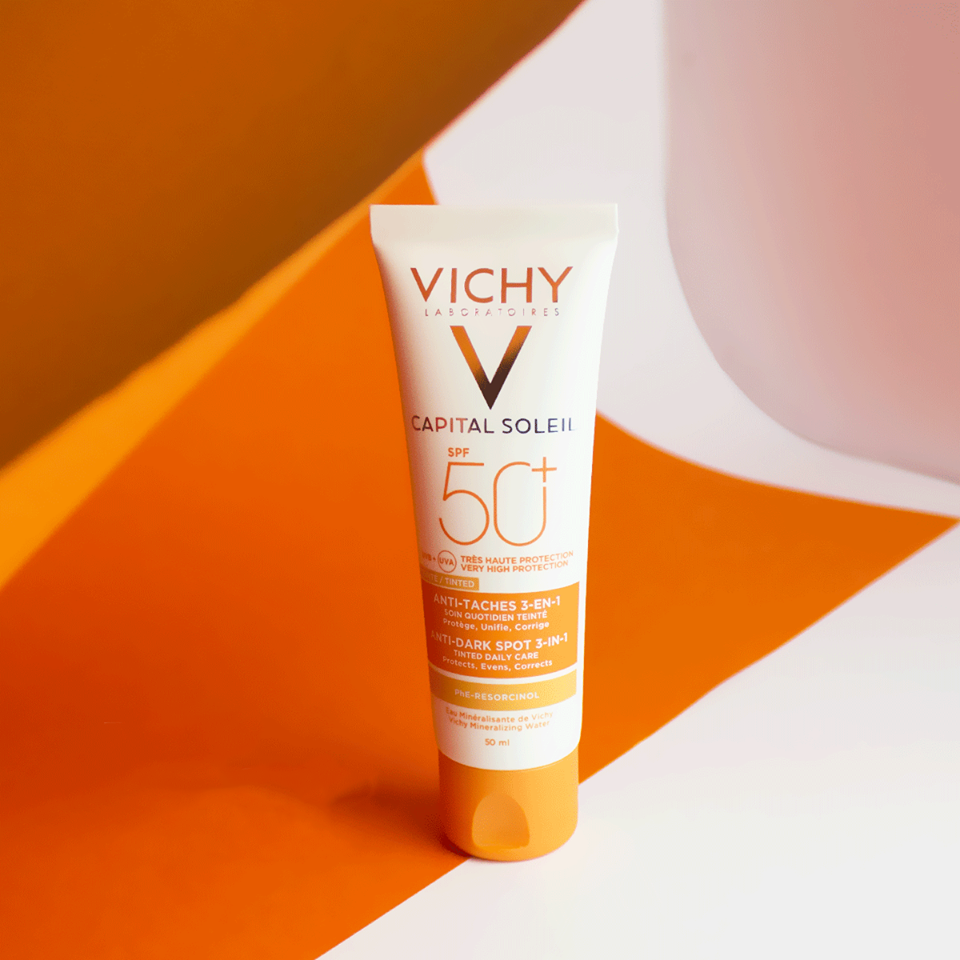 Vichy Capital Soleil SPF 50- Anti Dark Spot 3-in-1 Tinted 50ml