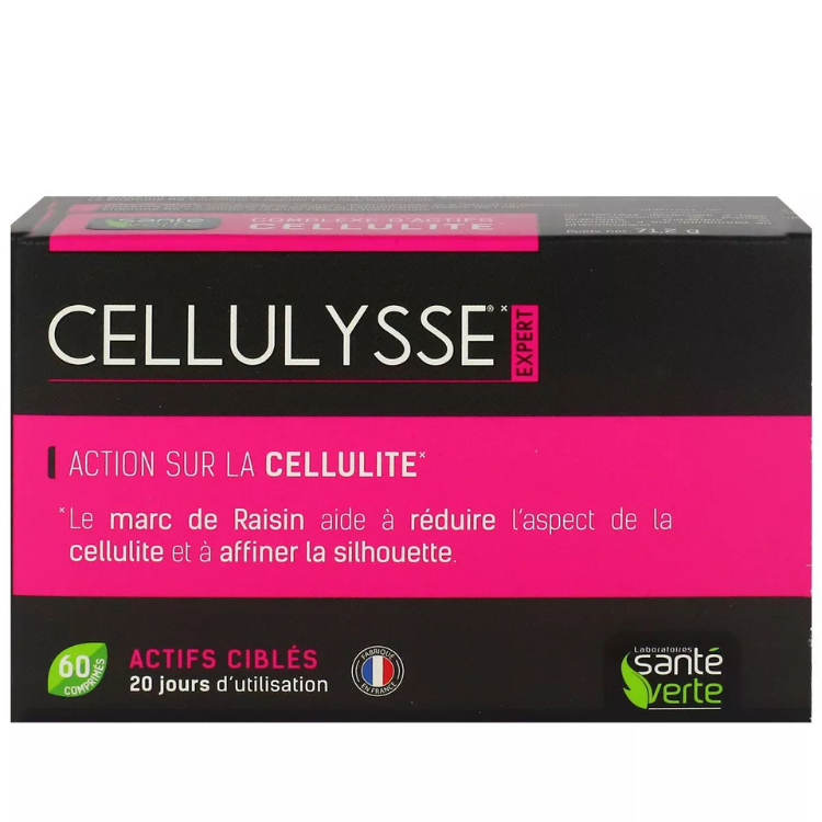 Cellulysse Expert reduce cellulite 60 tablets - The Power Chic
