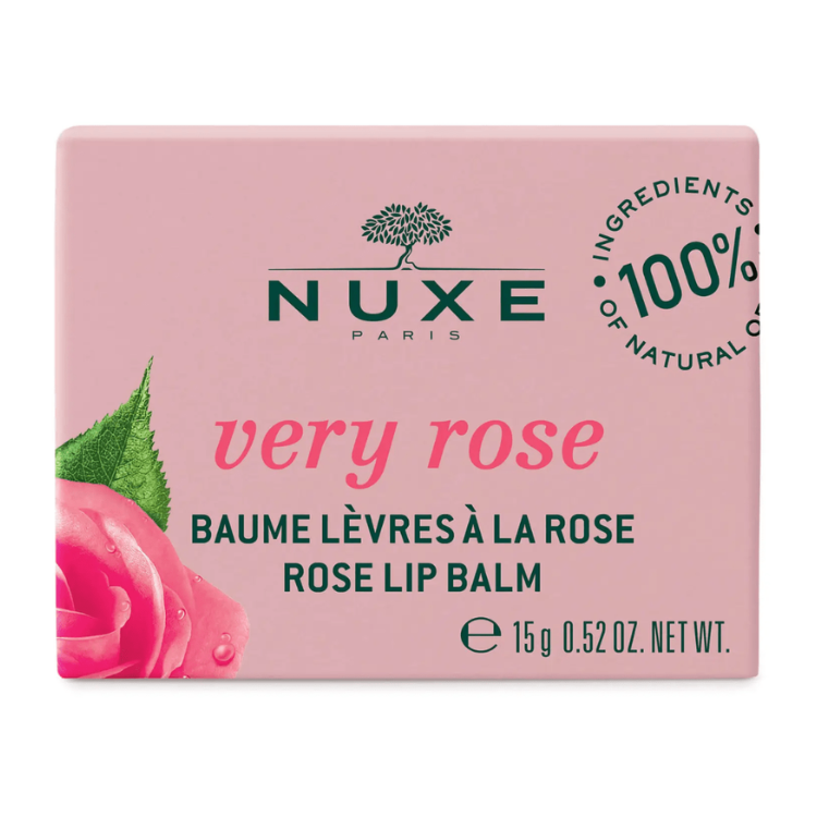 Nuxe Very Rose Hydrating Lip Balm - The Power Chic