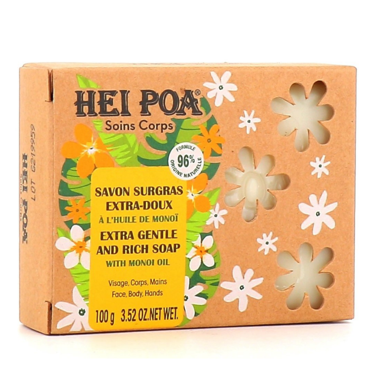 Hei Poa Extra-Gentle & Rich Soap - The Power Chic