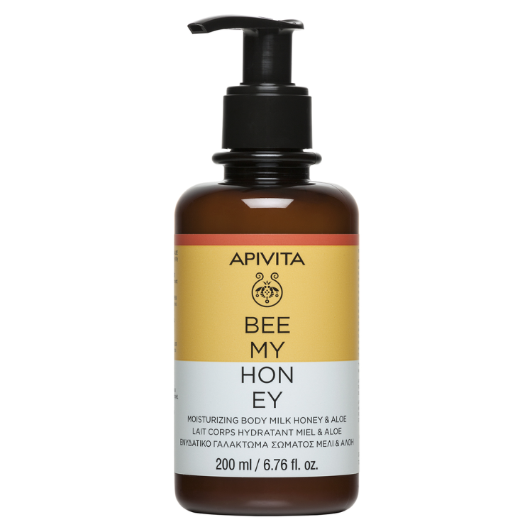 Apivita Bee My Honey Moisturizing Body Milk with Honey & Aloe - The Power Chic
