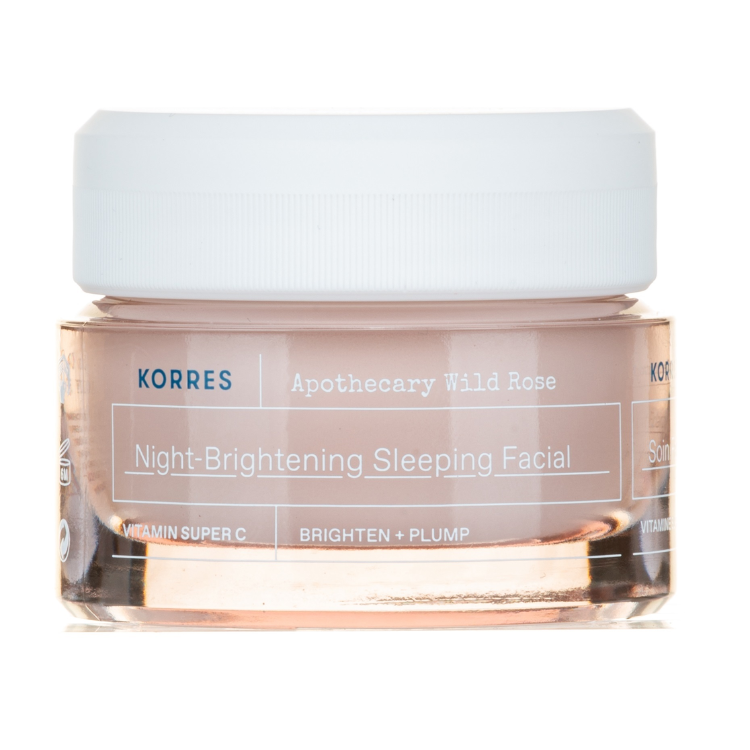 Korres Apothecary Wild Rose Night Brightening Sleeping Facial - The Power Chic