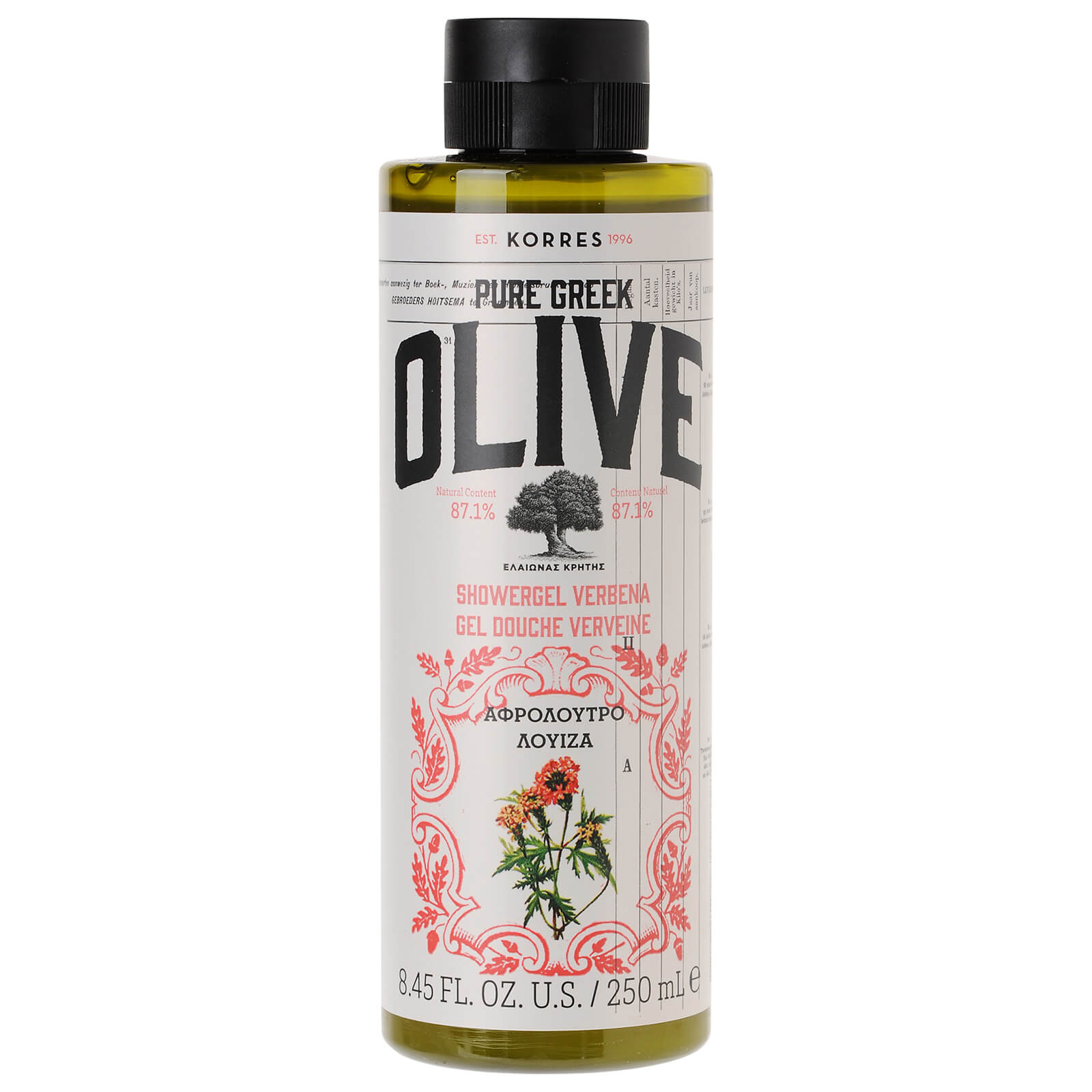Korres Pure Greek Olive Shower Gel Verbena