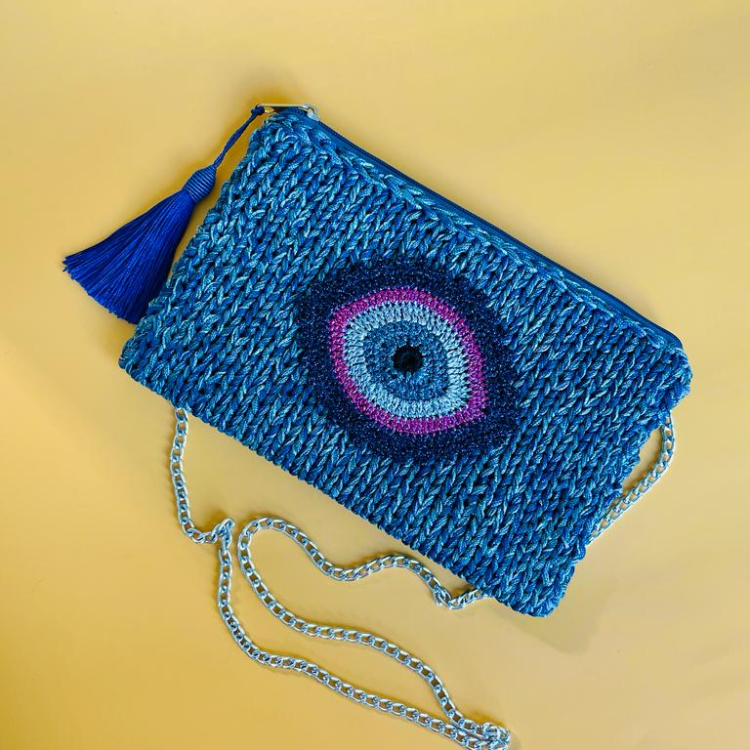 Evil Eye Clutch - The Power Chic