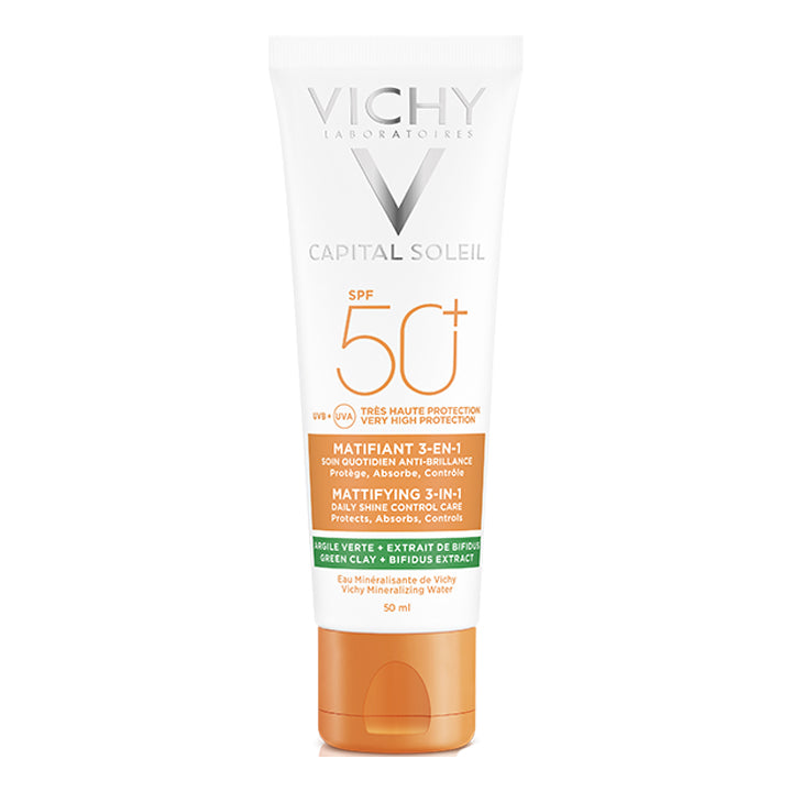 Vichy Face Anti-Shine Matte 3-in-1 SPF 50 - The Power Chic