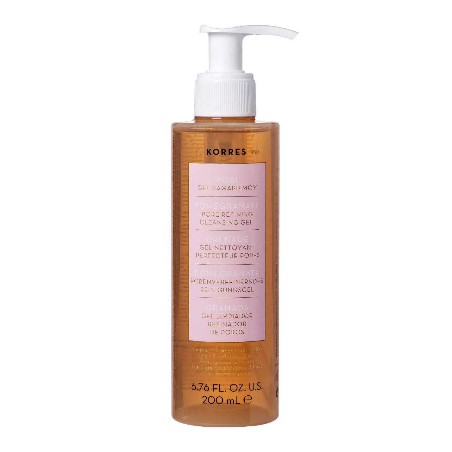 Korres Pomegranate Pore Refining Cleansing Gel - The Power Chic