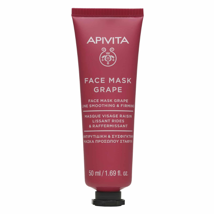 Apivita Line Reducing Face Mask with Grape 50ml - The Power Chic