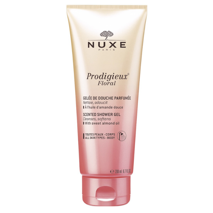 Nuxe floral prodigious delicate shower gel 