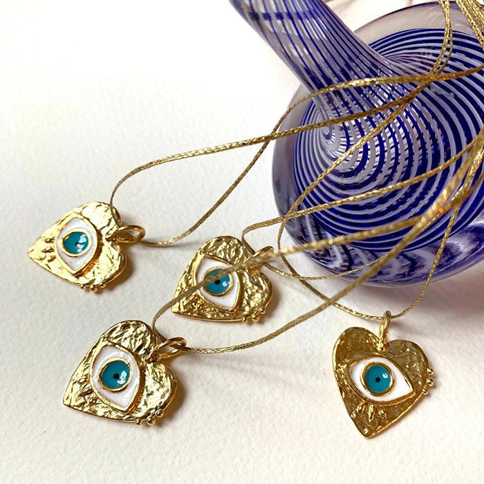 Eye Heart Necklace - The Power Chic
