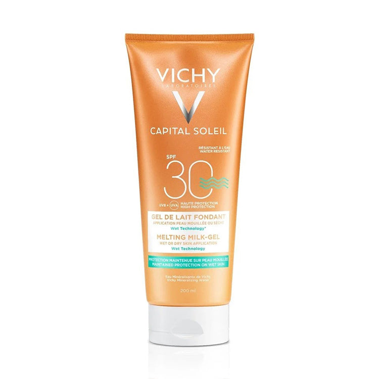 Vichy Ideal Soleil Milk-Gel For Wet Or Dry Skin SPF30 - The Power Chic